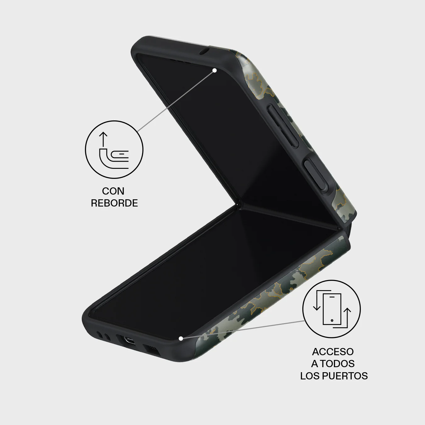 Moss - Samsung Galaxy Z Flip 4 Funda - Image 9