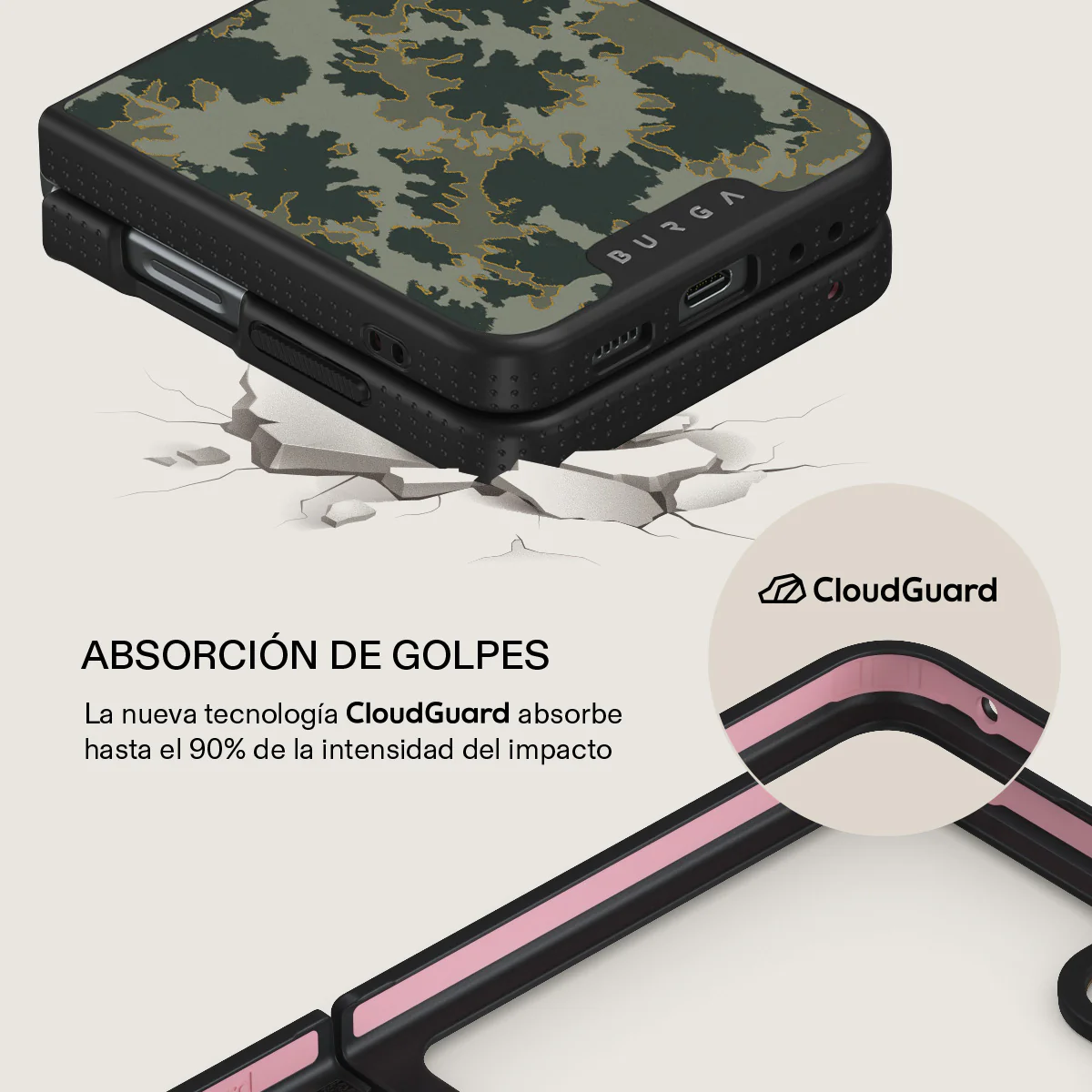Moss - Samsung Galaxy Z Flip 5 Funda - Image 17