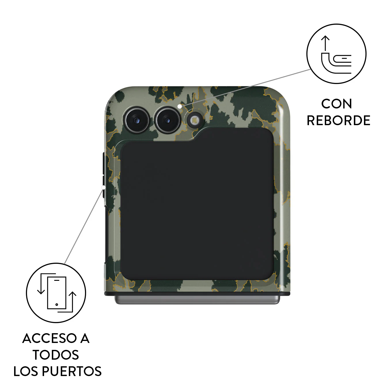 Moss - Samsung Galaxy Z Flip 5 Funda - Image 3
