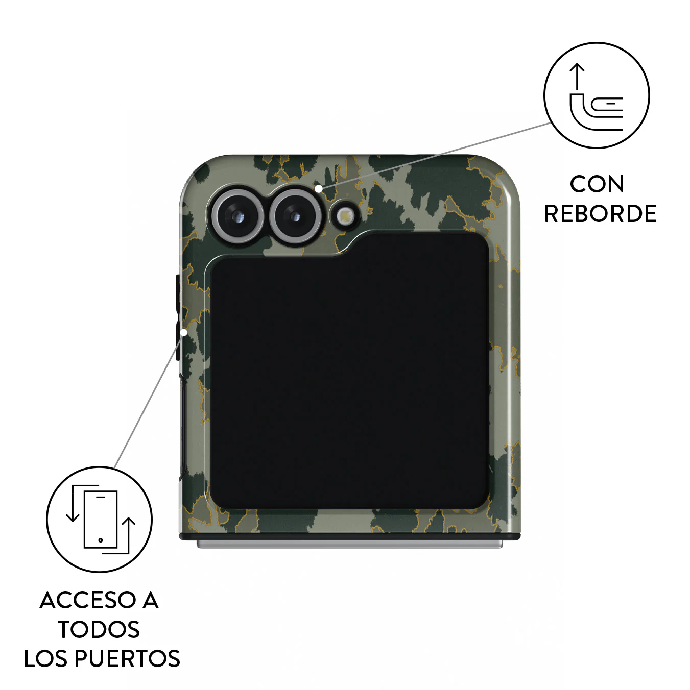 Moss - Samsung Galaxy Z Flip 7 FE Funda - Image 3