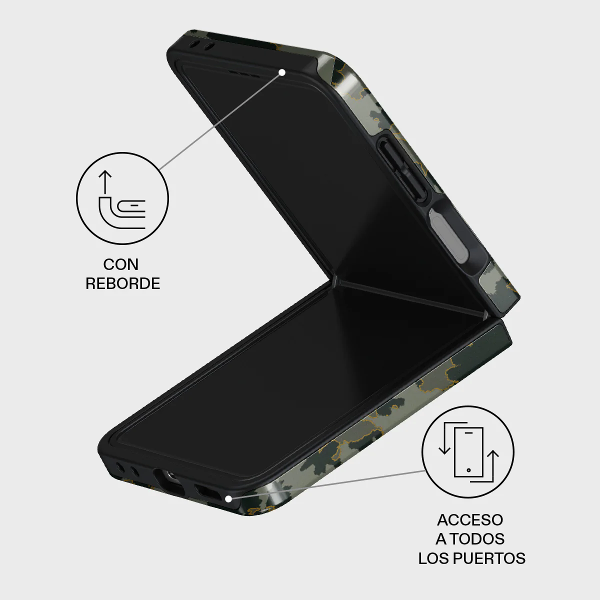 Moss - Samsung Galaxy Z Flip 7 Funda - Image 3