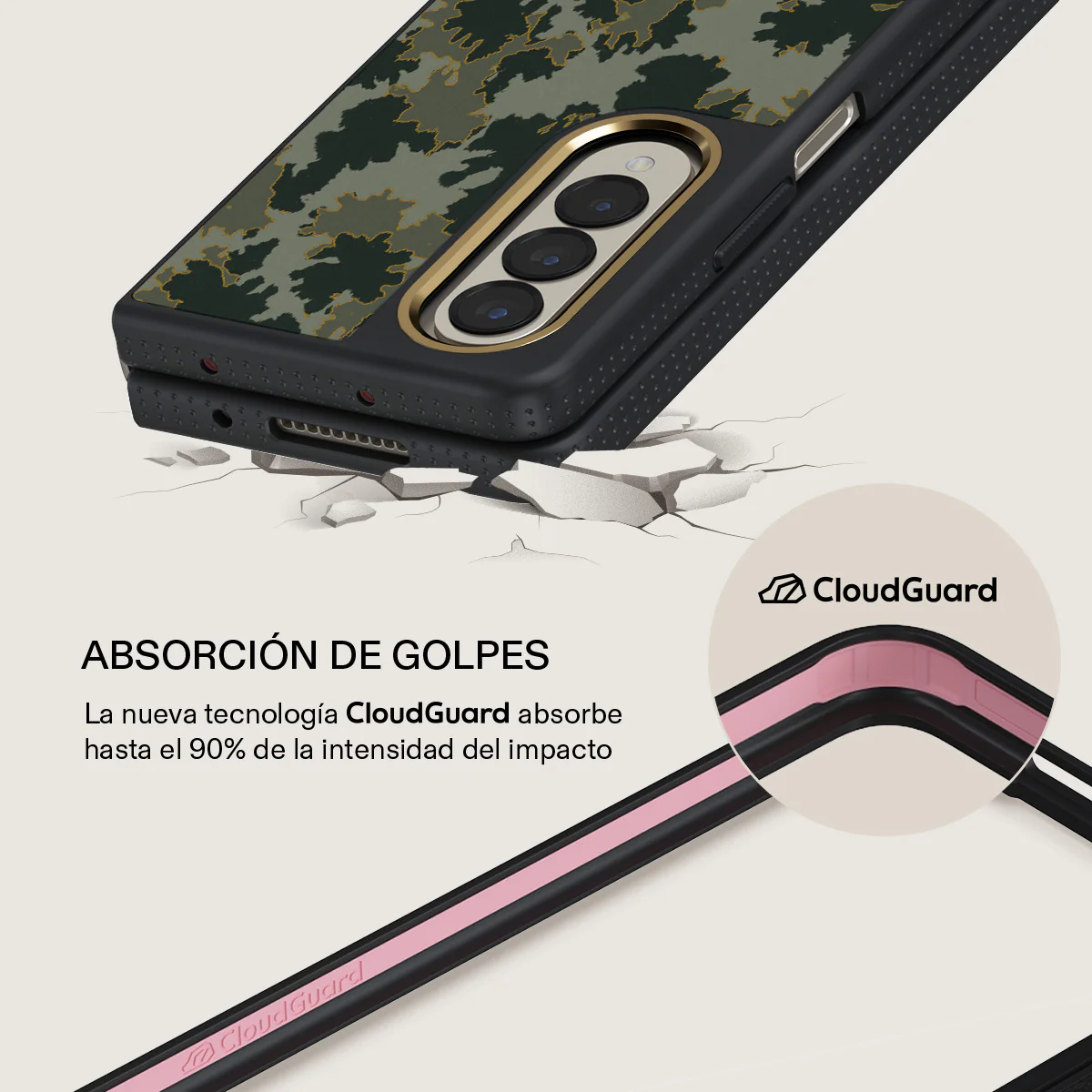 Moss - Samsung Galaxy Z Fold 4 Funda - Image 8