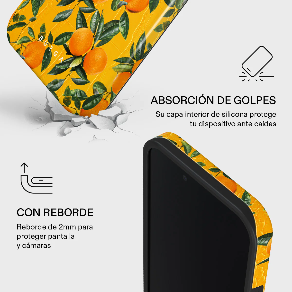 Orange Lemonade - iPhone 17e Funda - Image 4
