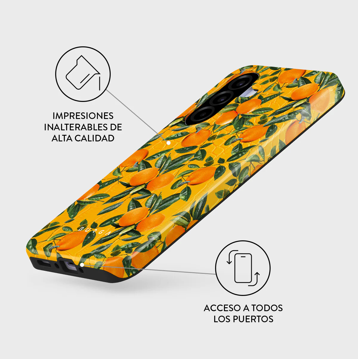 Orange Lemonade - Samsung Galaxy A37 5G Funda - Image 3