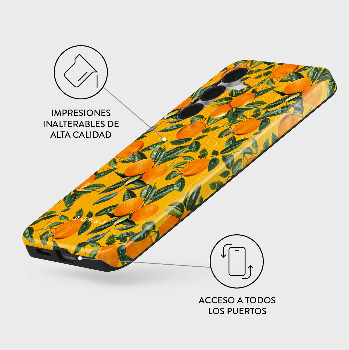 Orange Lemonade - Samsung Galaxy S25 FE Funda - Image 3