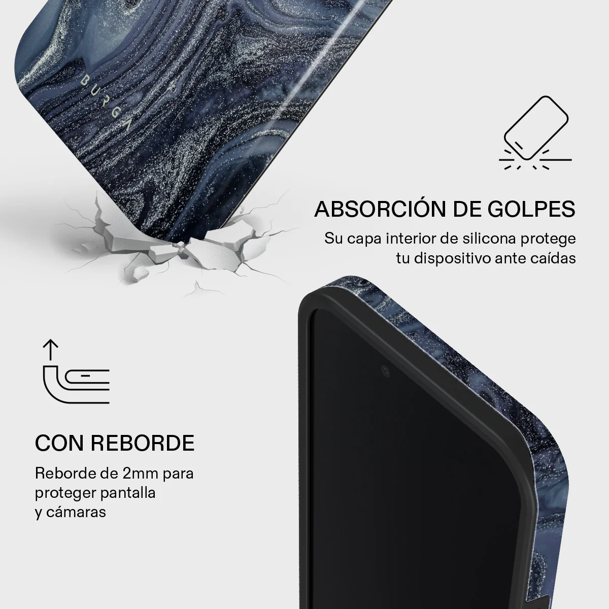 Navy Trench - iPhone 17e Funda - Image 4