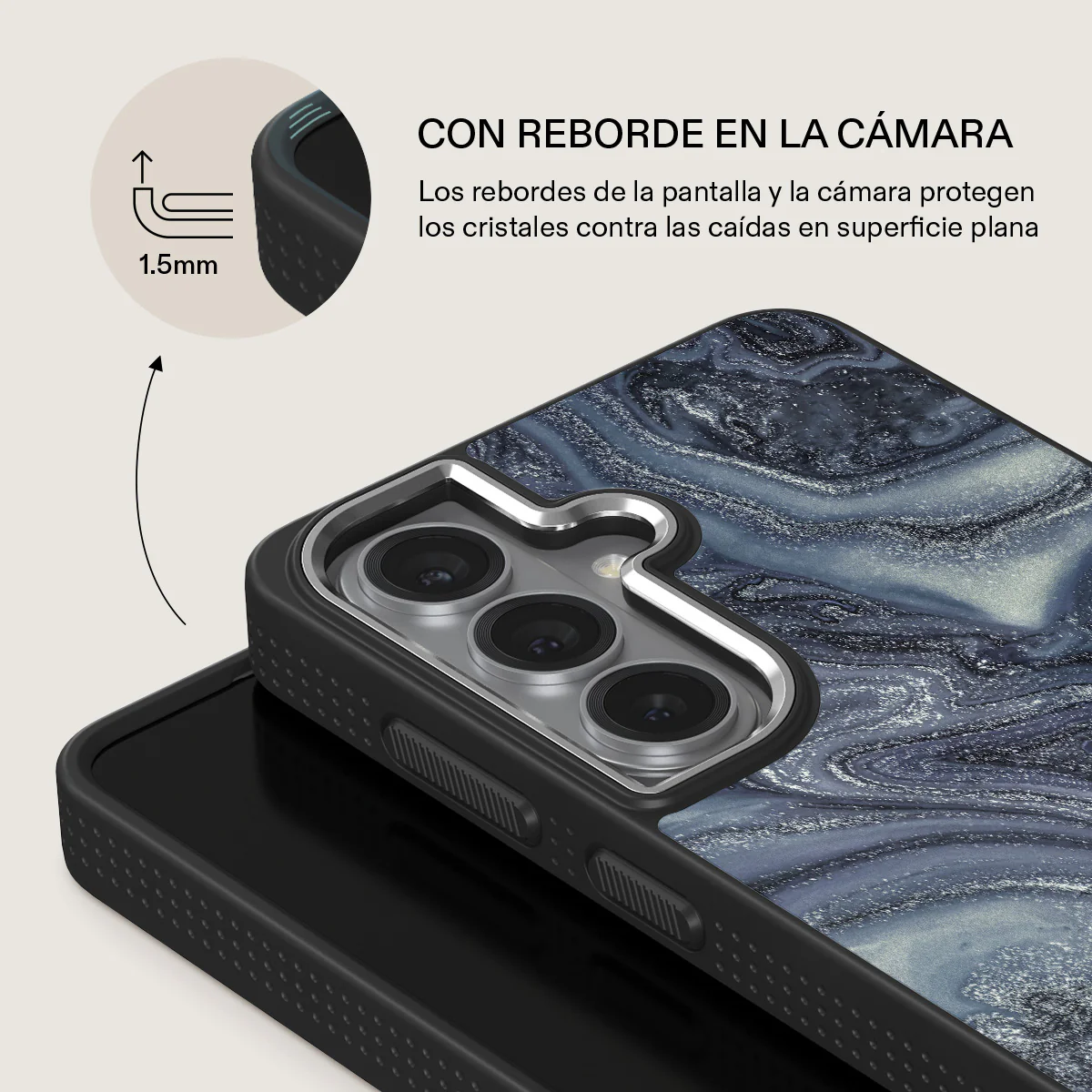 Navy Trench - Samsung Galaxy S26 Funda - Image 22