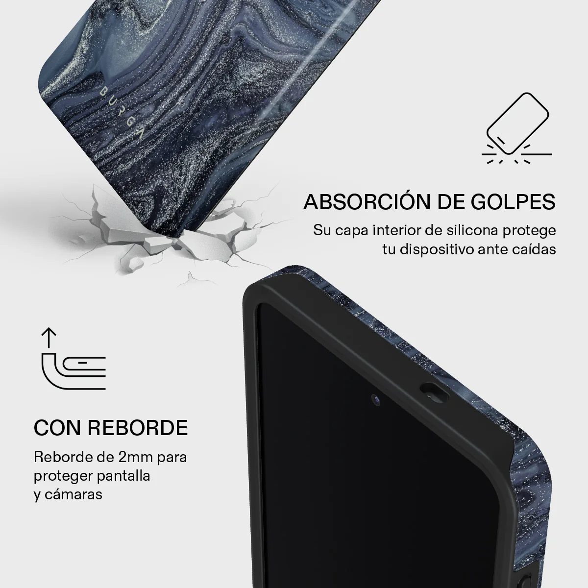 Navy Trench - Samsung Galaxy S26 Plus Funda - Image 4