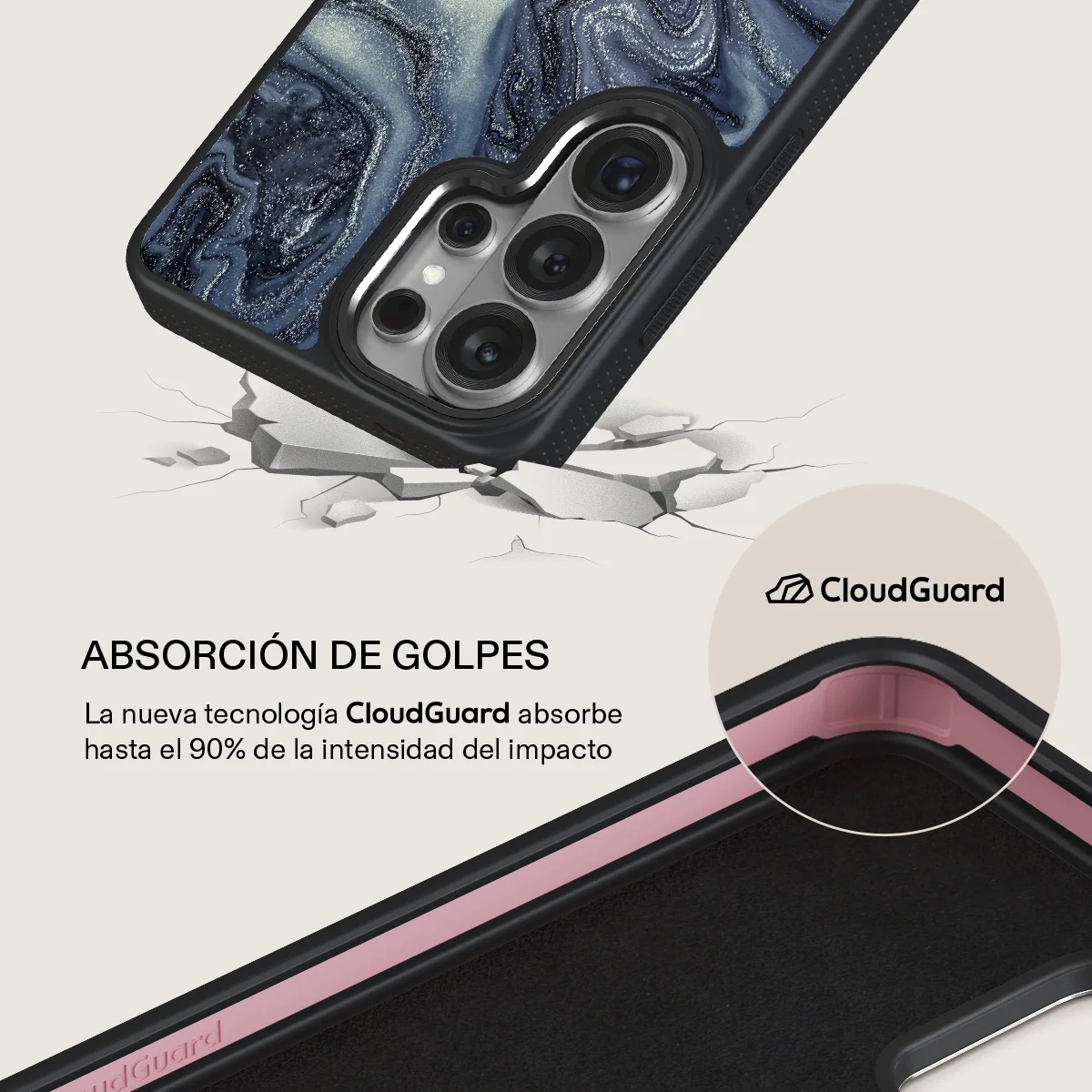 Navy Trench - Samsung Galaxy S26 Ultra Funda - Image 14