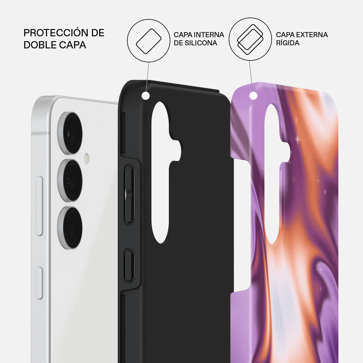Nebula - Samsung Galaxy S25 FE Funda - Image 2