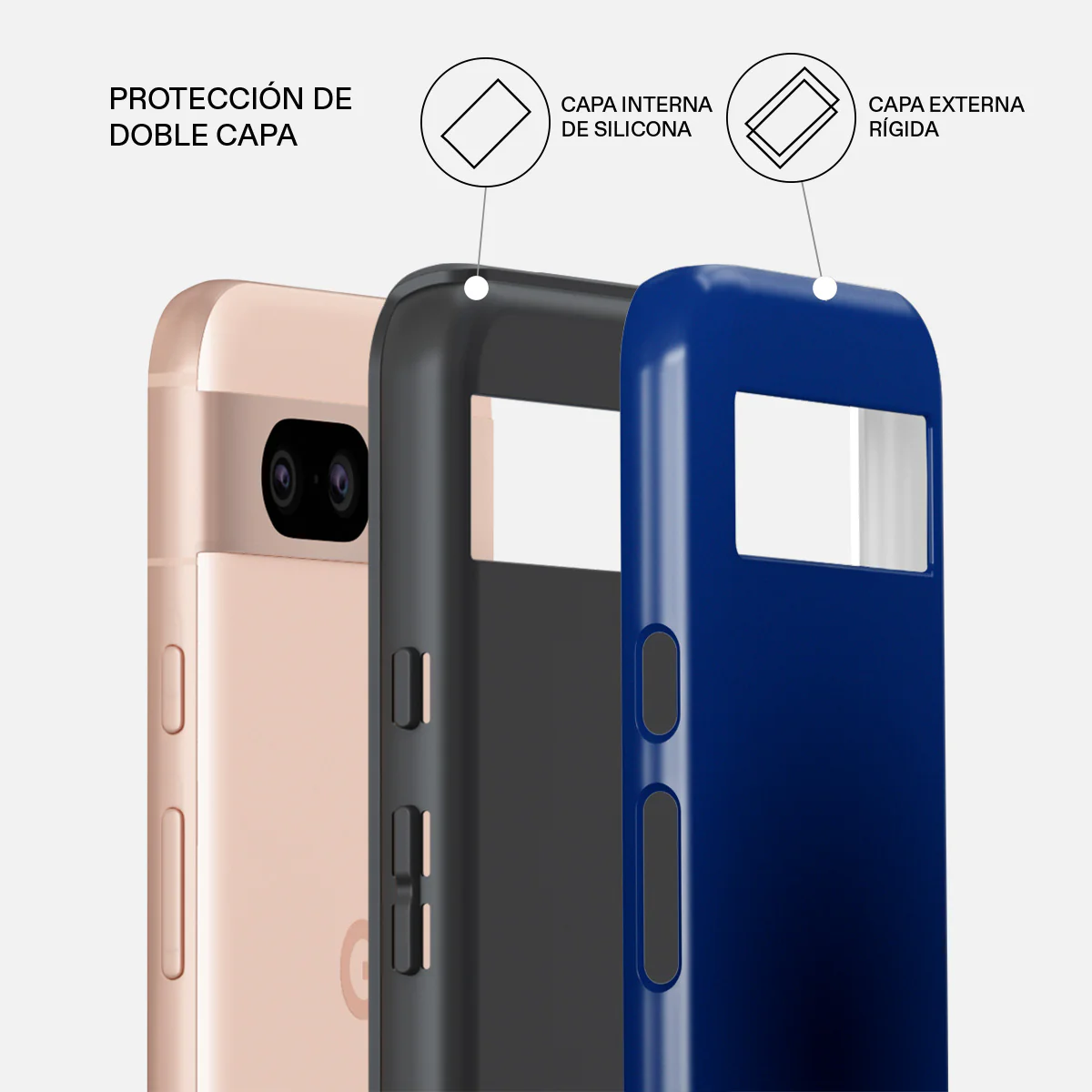 Neptune - Google Pixel 8a Funda - Image 2