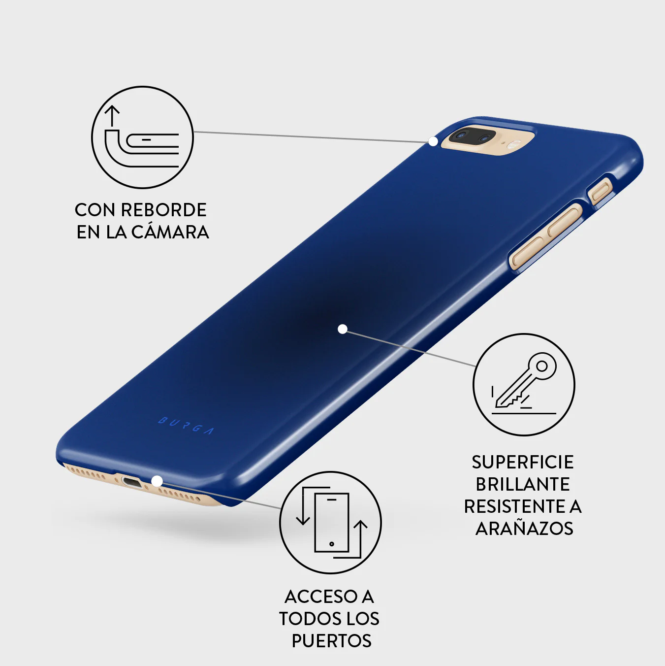 Neptune - iPhone 7 Plus / 8 Plus Funda - Image 3