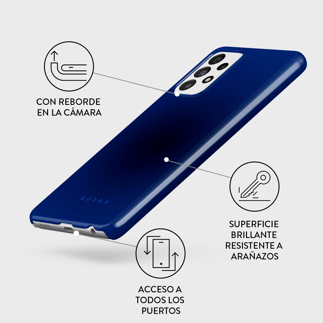 Neptune - Samsung Galaxy A72 4G / 5G Funda - Image 3