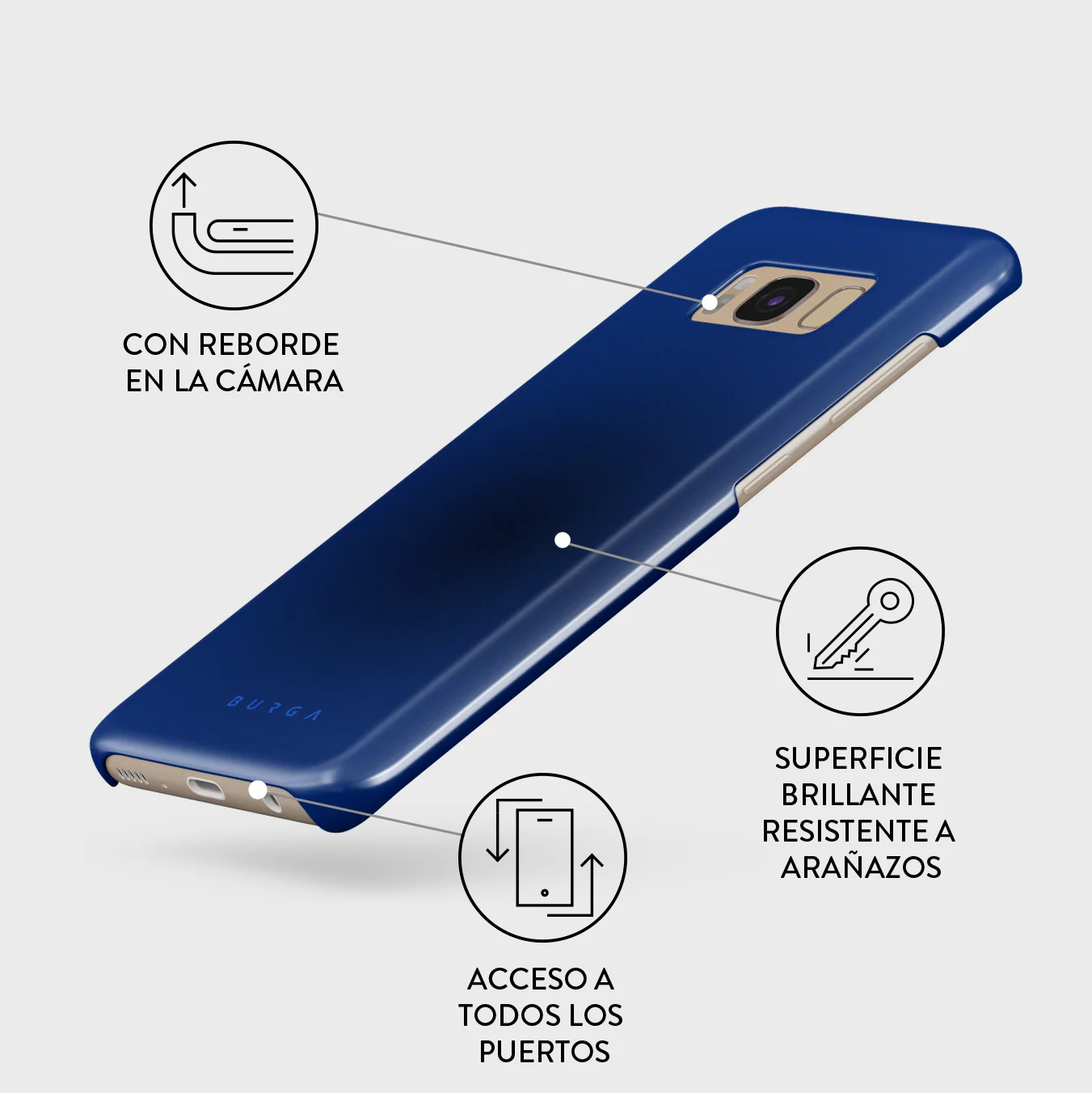 Neptune - Samsung Galaxy S8 Funda - Image 3