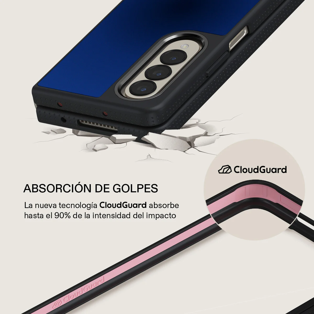 Neptune - Samsung Galaxy Z Fold 4 Funda - Image 15