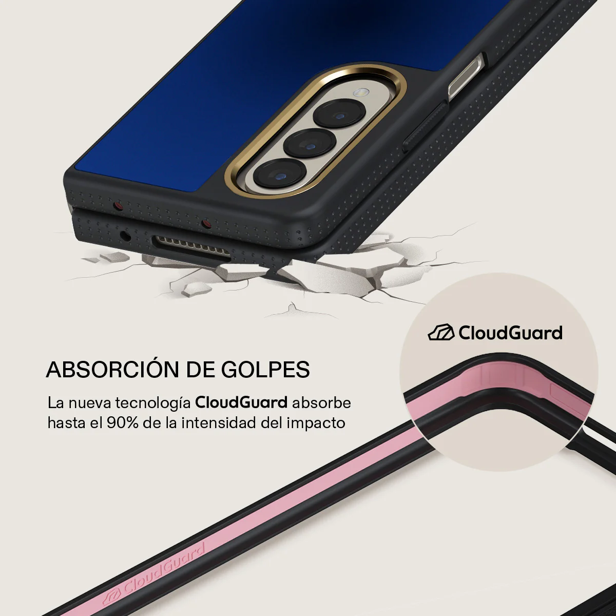 Neptune - Samsung Galaxy Z Fold 4 Funda - Image 8
