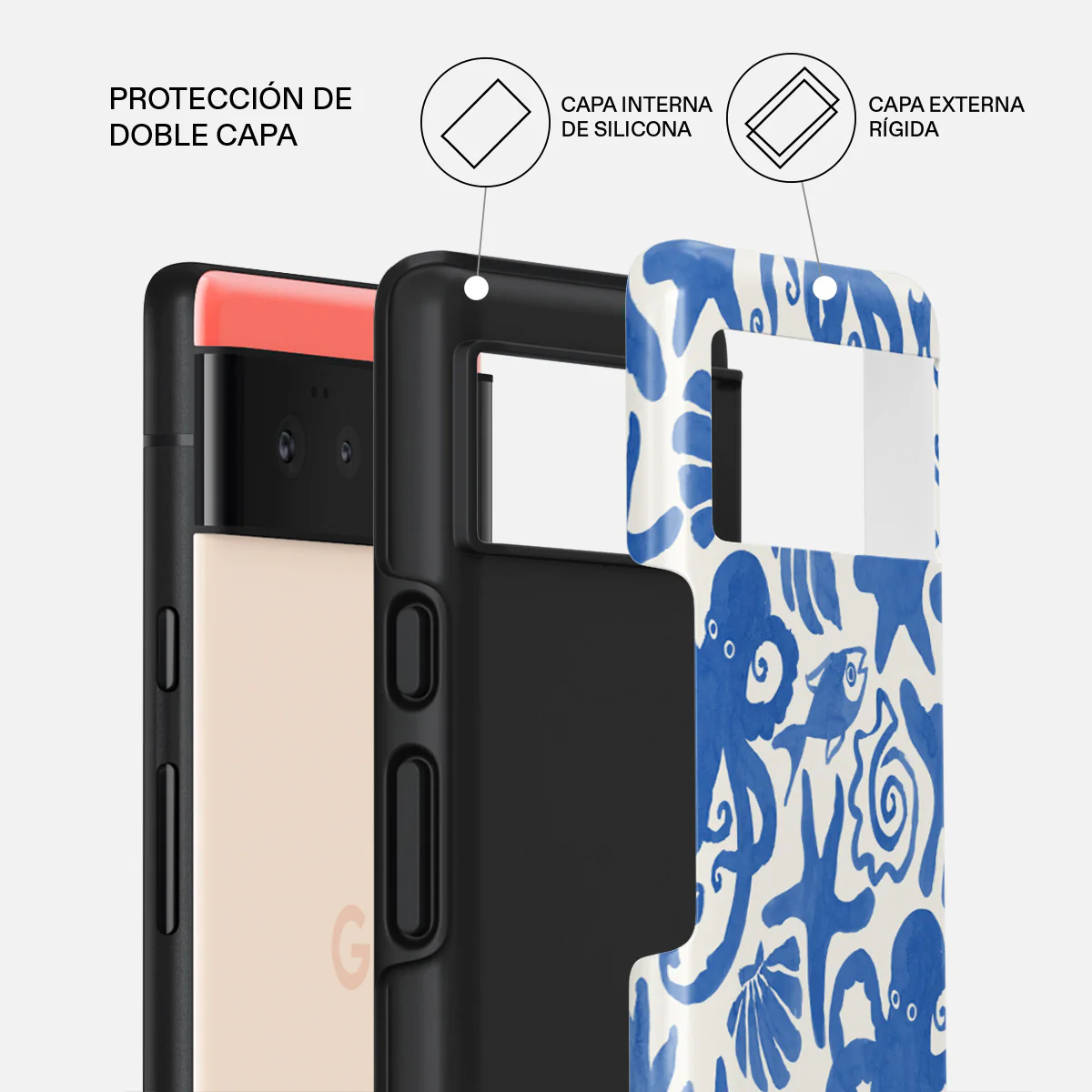 Nera - Google Pixel 6a Funda - Image 2