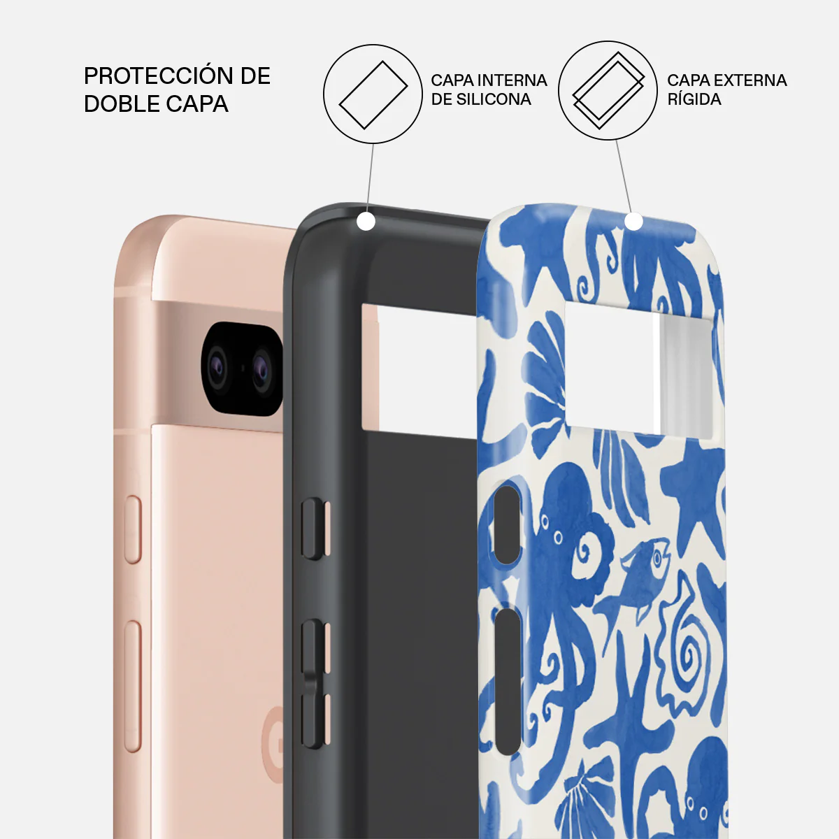 Nera - Google Pixel 8a Funda - Image 2