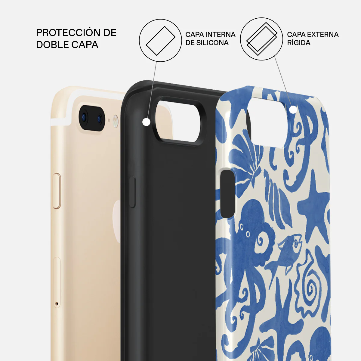 Nera - iPhone 7 Plus / 8 Plus Funda - Image 6