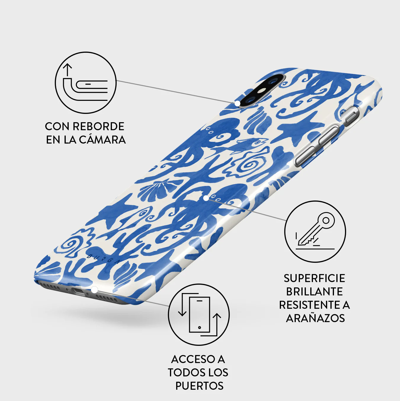 Nera - iPhone X / XS Funda - Image 3