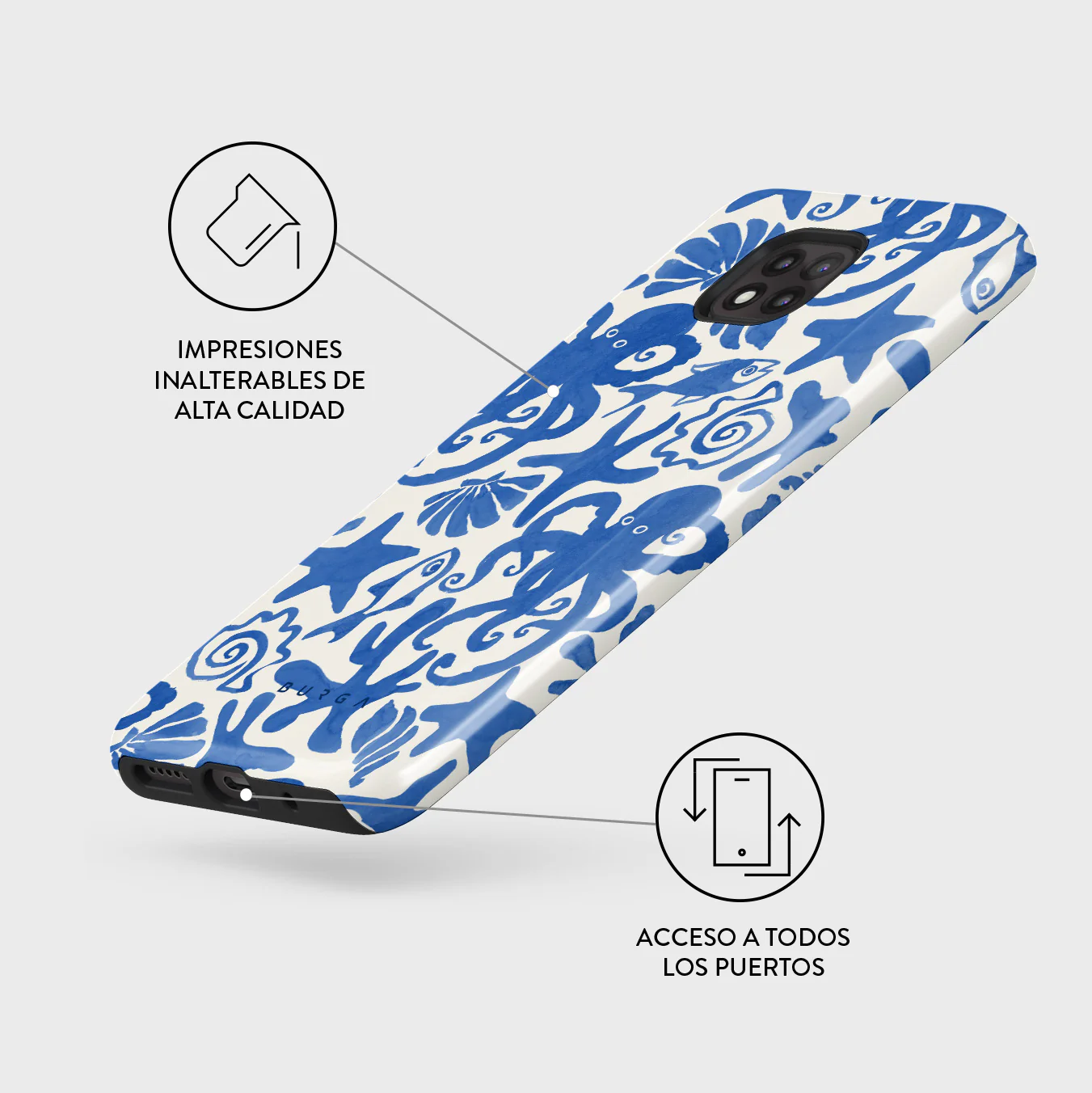 Nera - Motorola Moto G Power 2021 Funda - Image 3