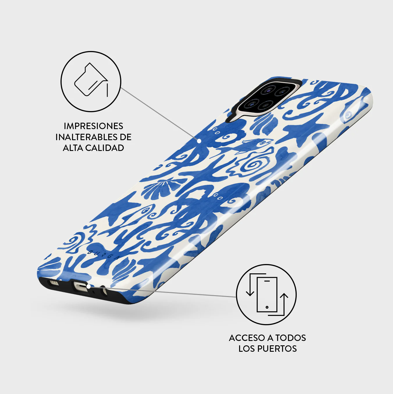 Nera - Samsung Galaxy A12 4G Funda - Image 3