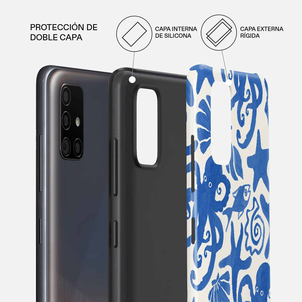 Nera - Samsung Galaxy A71 4G Funda - Image 2