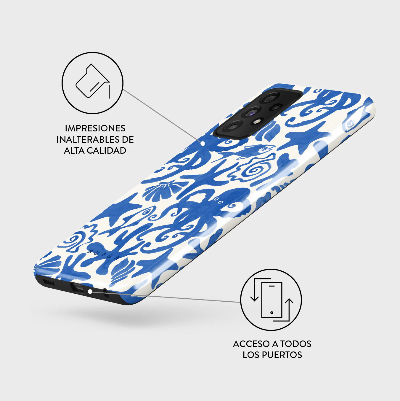Nera - Samsung Galaxy A72 4G / 5G Funda - Image 7