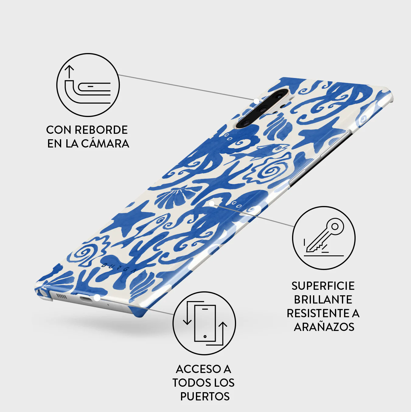 Nera - Samsung Galaxy Note 10 Plus Funda - Image 3