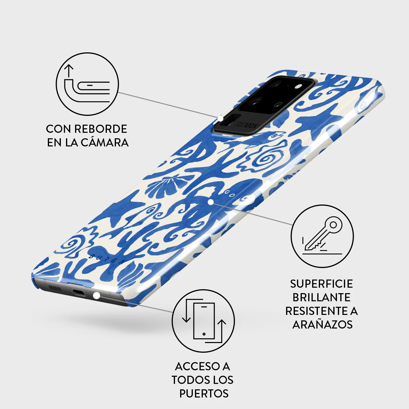Nera - Samsung Galaxy S20 Ultra 4G / 5G Funda - Image 3