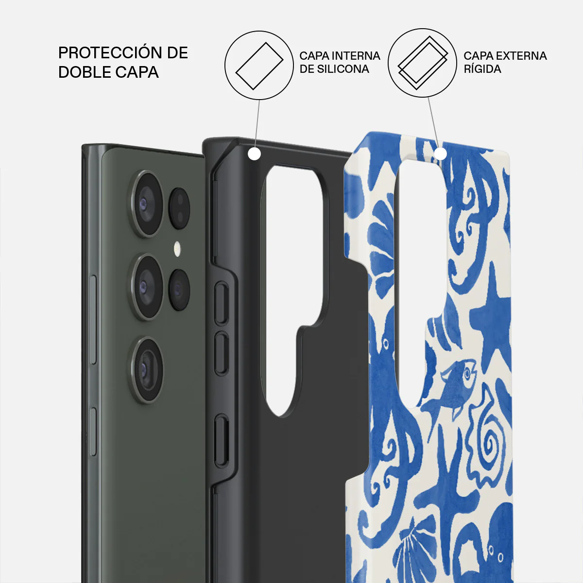 Nera - Samsung Galaxy S23 Ultra Funda - Image 2