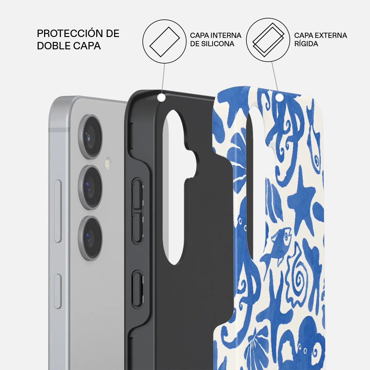 Nera - Samsung Galaxy S24 FE Funda - Image 2