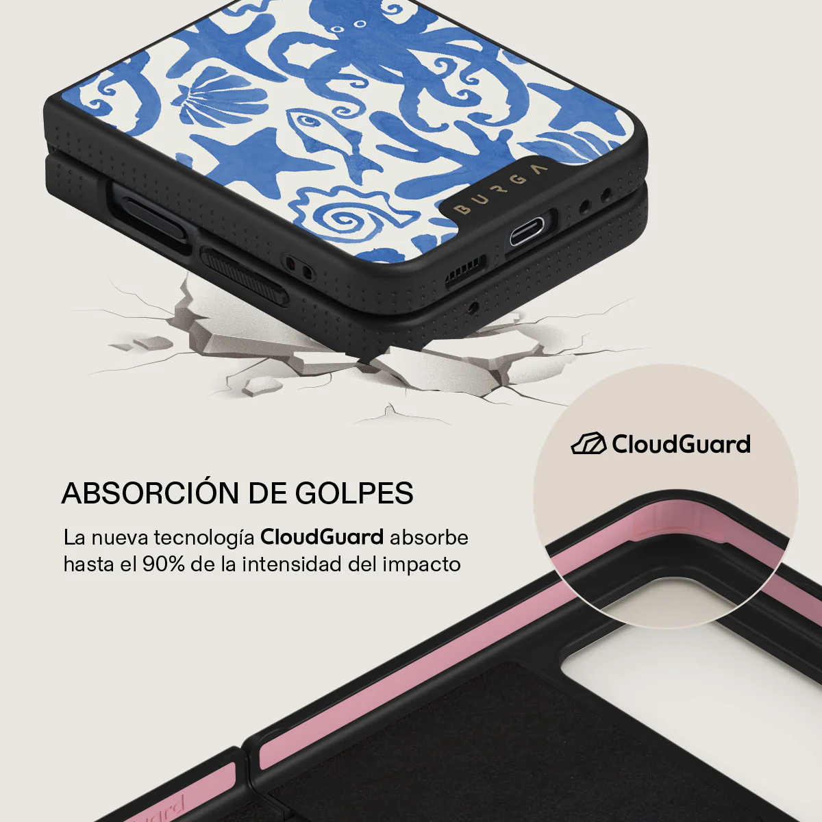 Nera - Samsung Galaxy Z Flip 4 Funda - Image 16