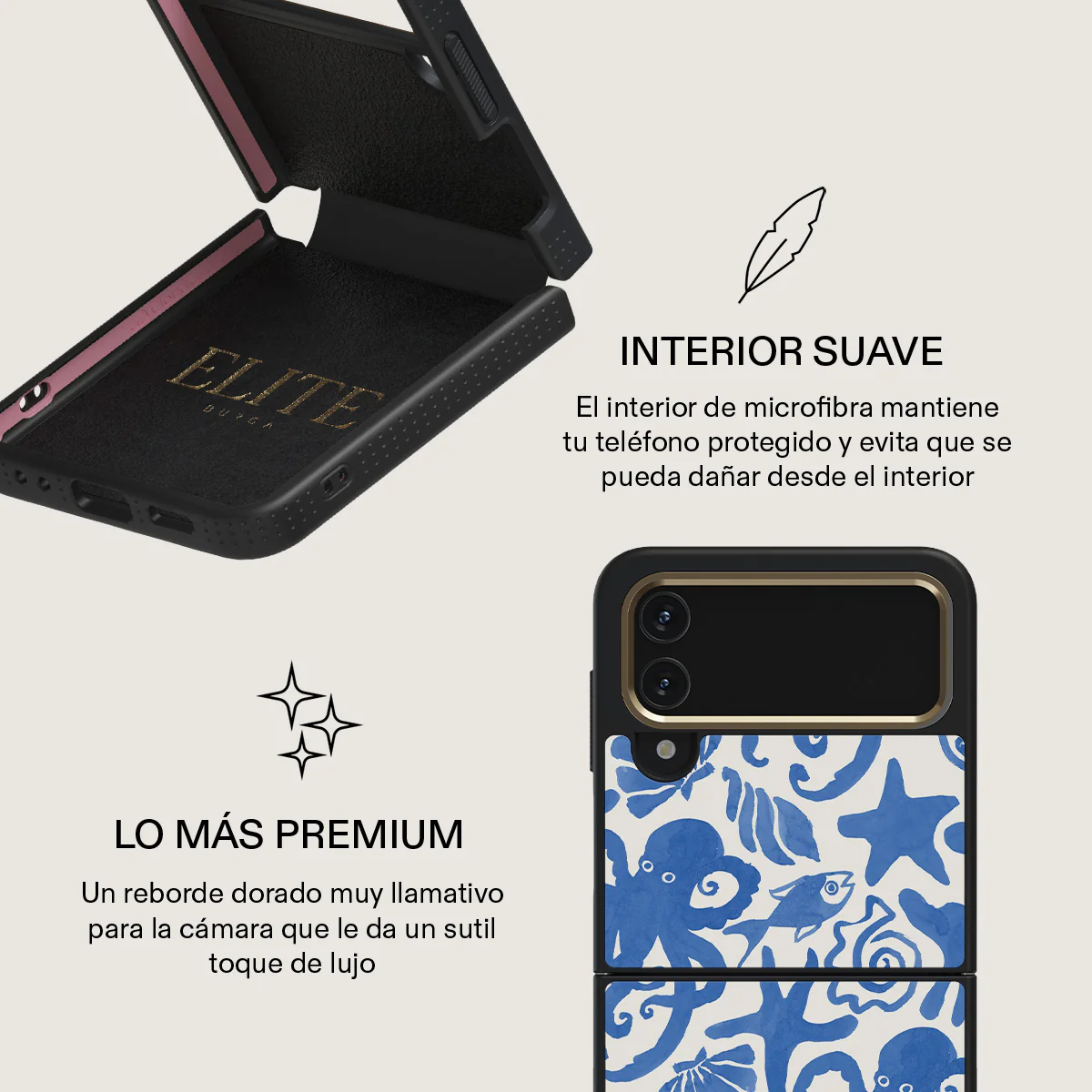 Nera - Samsung Galaxy Z Flip 4 Funda - Image 19