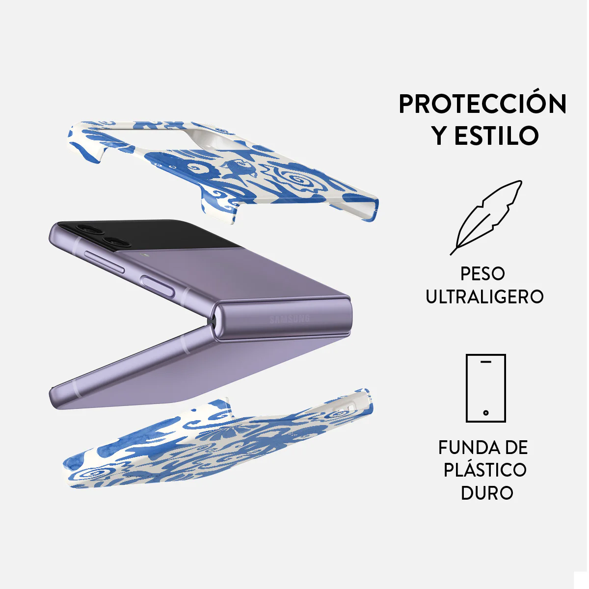 Nera - Samsung Galaxy Z Flip 4 Funda - Image 2