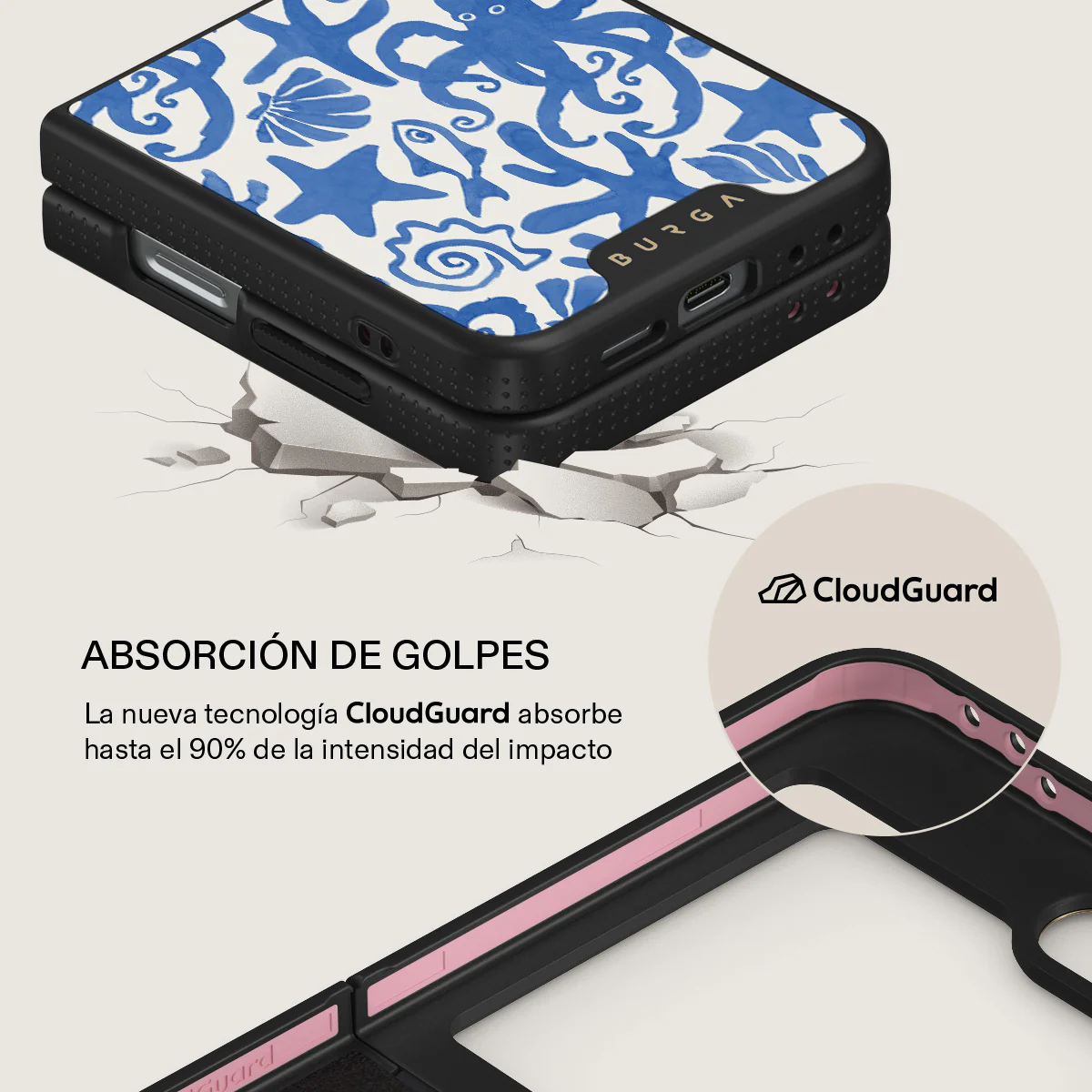 Nera - Samsung Galaxy Z Flip 6 Funda - Image 8