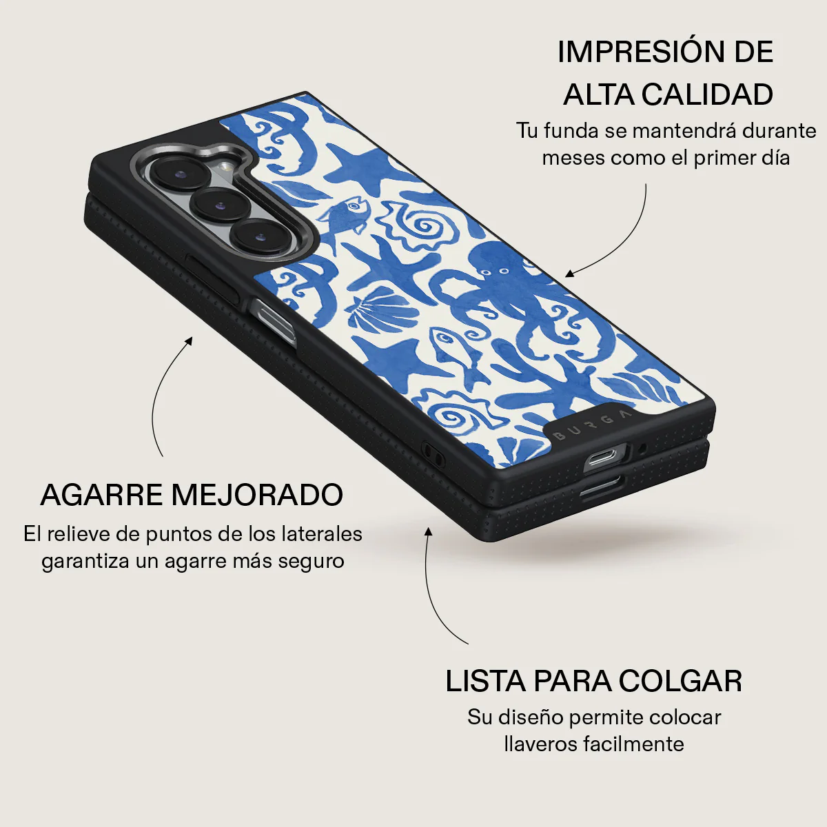 Nera - Samsung Galaxy Z Fold 6 Funda - Image 12