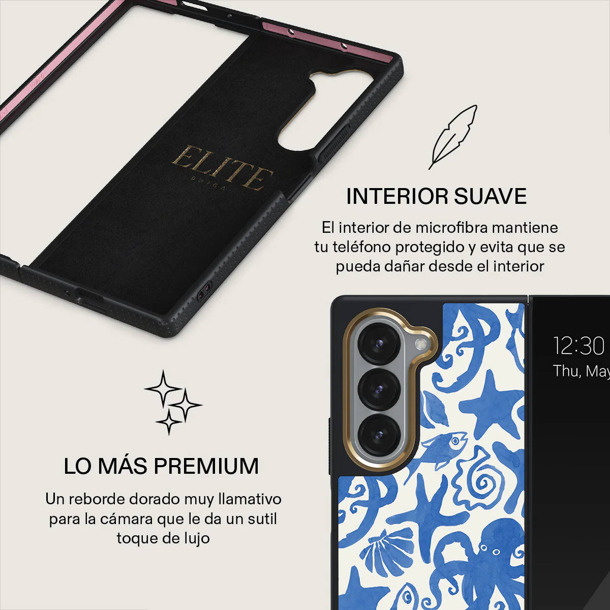 Nera - Samsung Galaxy Z Fold 6 Funda - Image 6