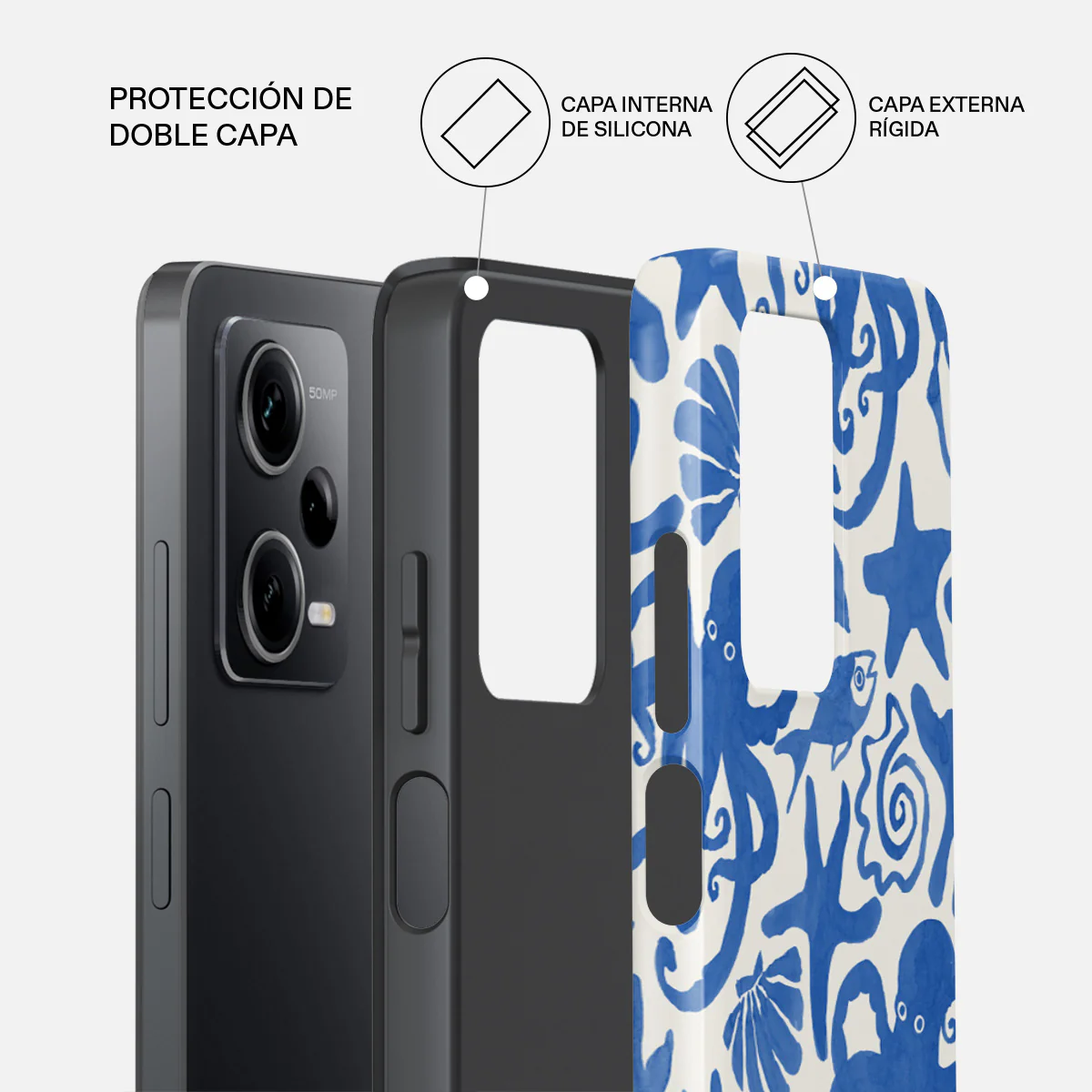 Nera - Xiaomi Redmi Note 12 Pro+ 5G Funda - Image 2