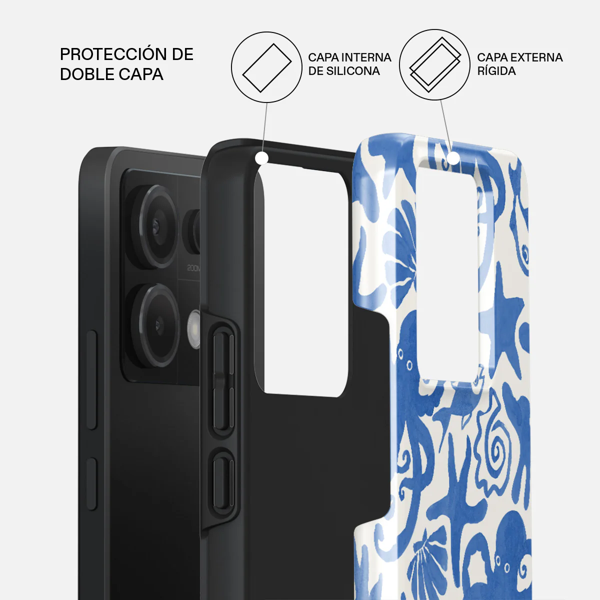 Nera - Xiaomi Redmi Note 13 Pro 5G Funda - Image 2