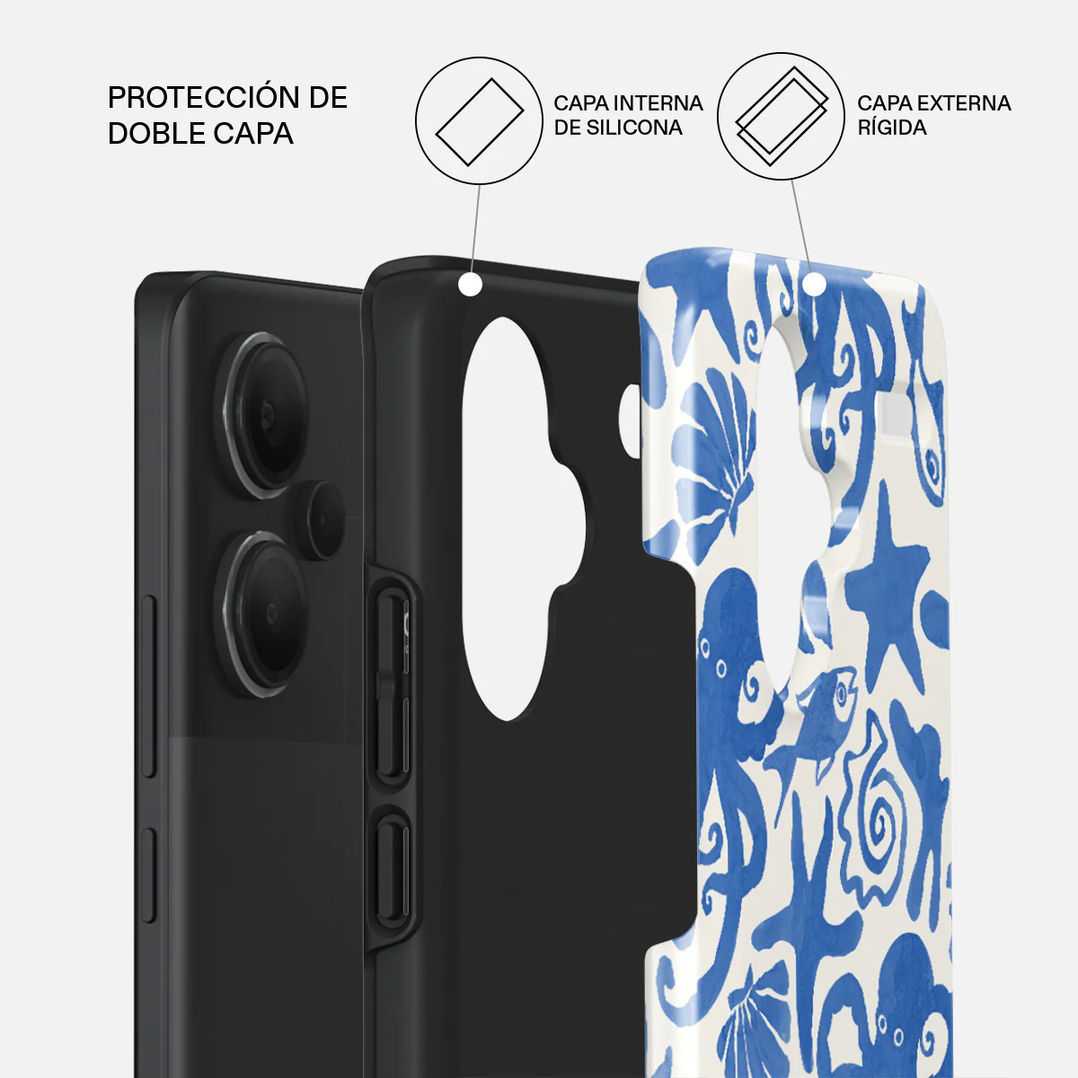 Nera - Xiaomi Redmi Note 13 Pro+ 5G Funda - Image 2