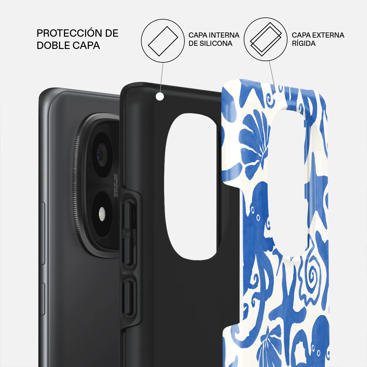 Nera - Xiaomi Redmi Note 14 Pro 5G Funda - Image 2
