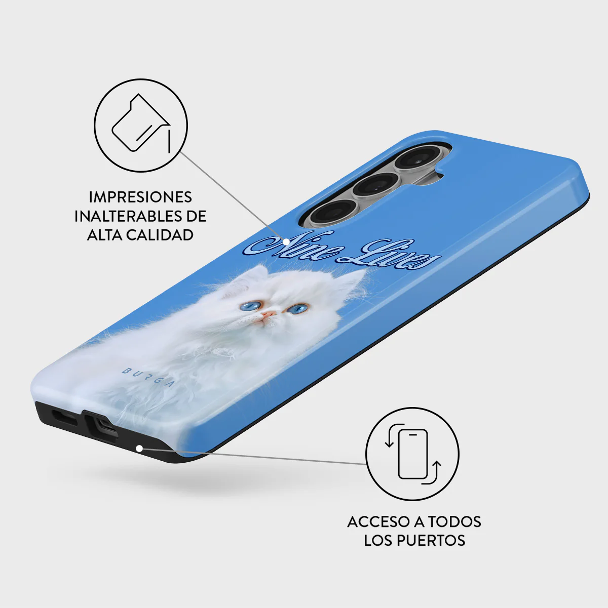 Nine Lives - Samsung Galaxy S26 Funda - Image 3