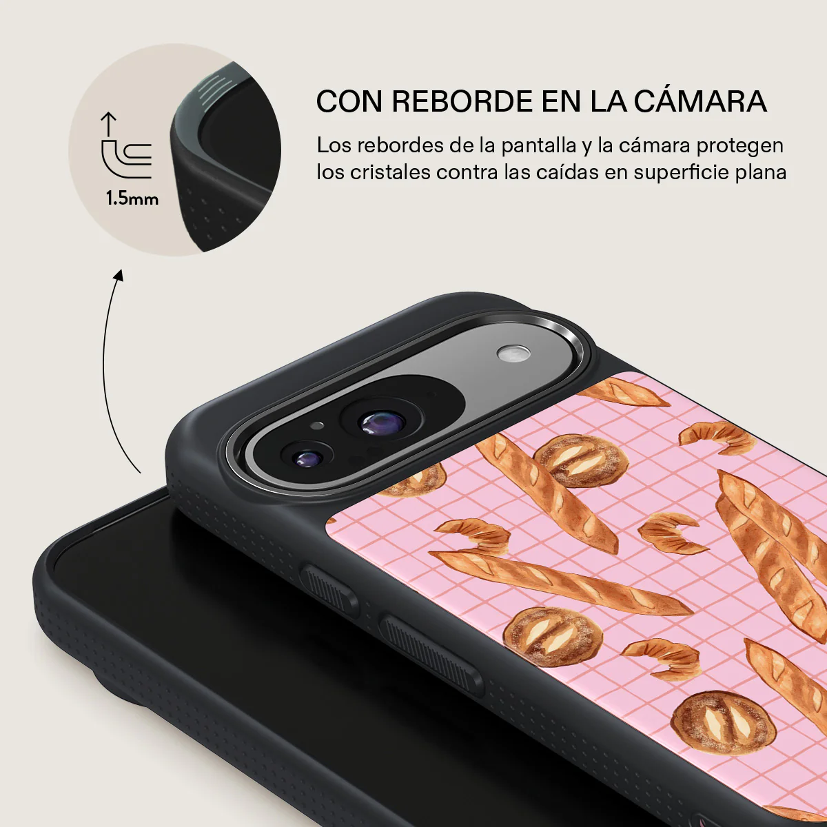 No Crumbs - Google Pixel 9 Funda - Image 15
