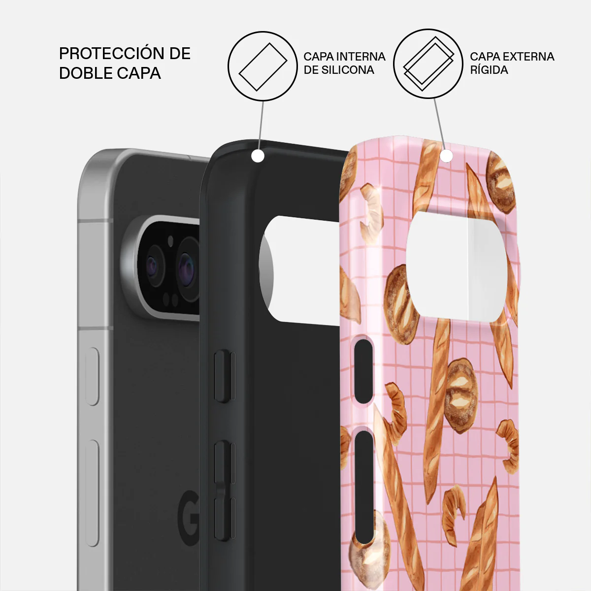 No Crumbs - Google Pixel 9 Funda - Image 2