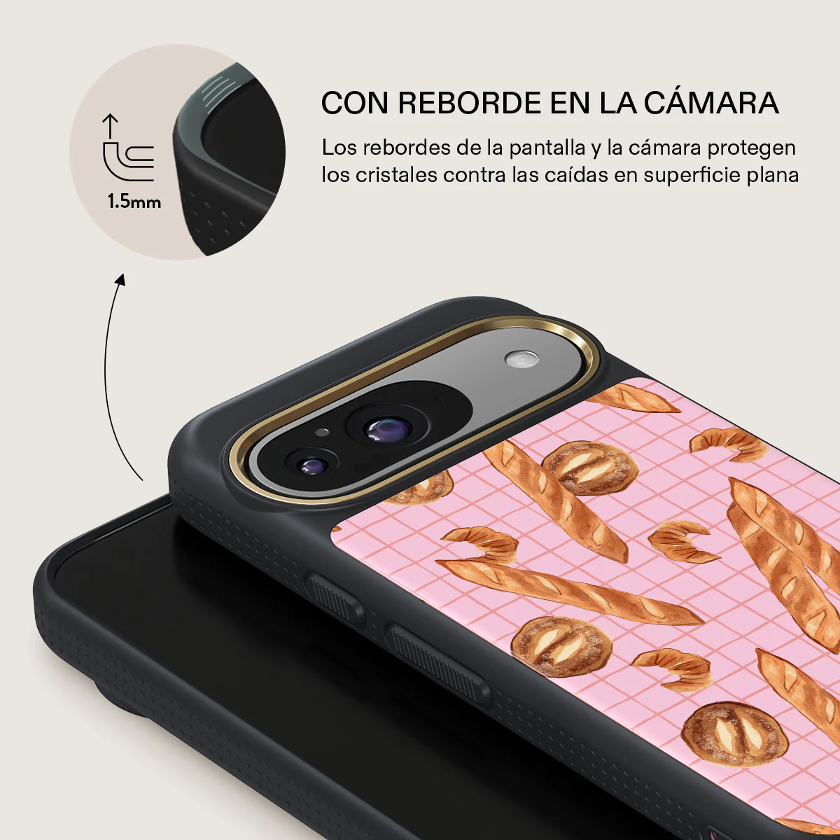 No Crumbs - Google Pixel 9 Funda - Image 8