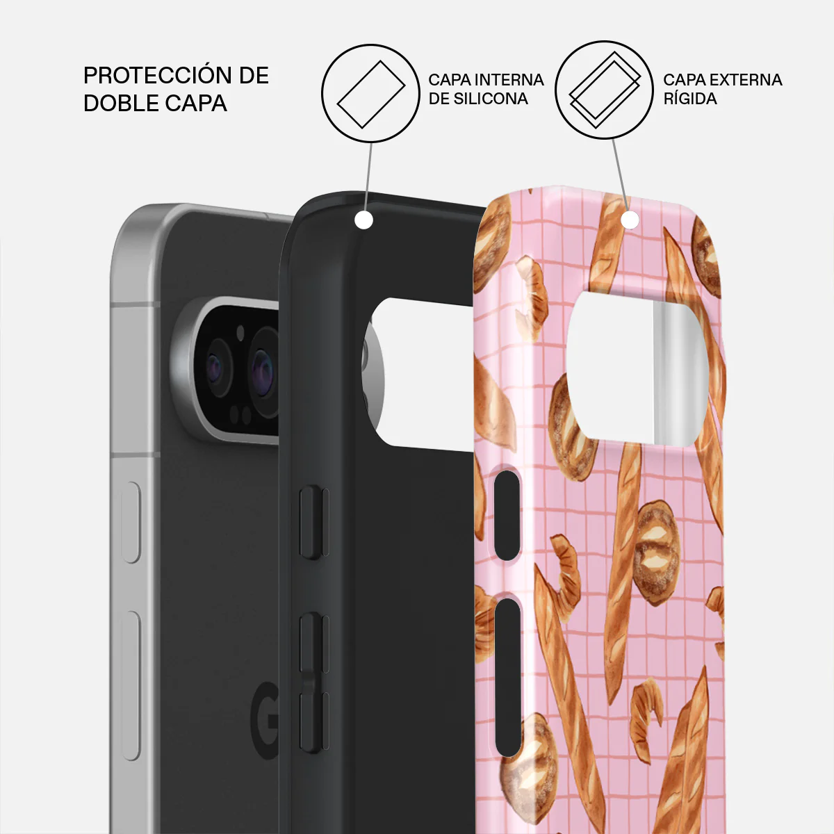 No Crumbs - Google Pixel 9 Pro Funda - Image 2
