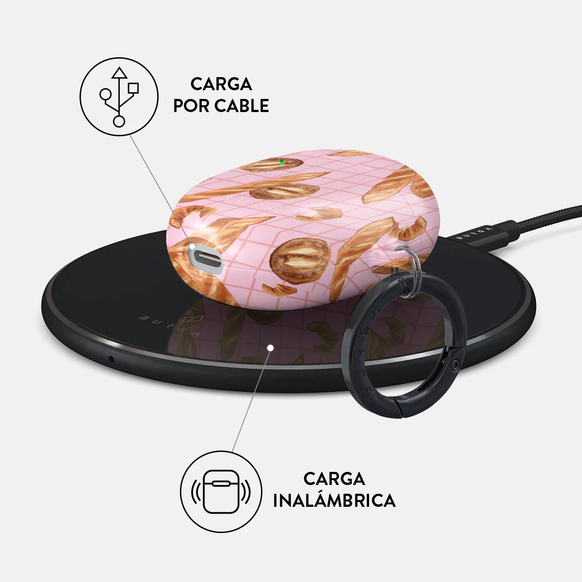 No Crumbs - Google Pixel Buds 2 Funda - Image 3