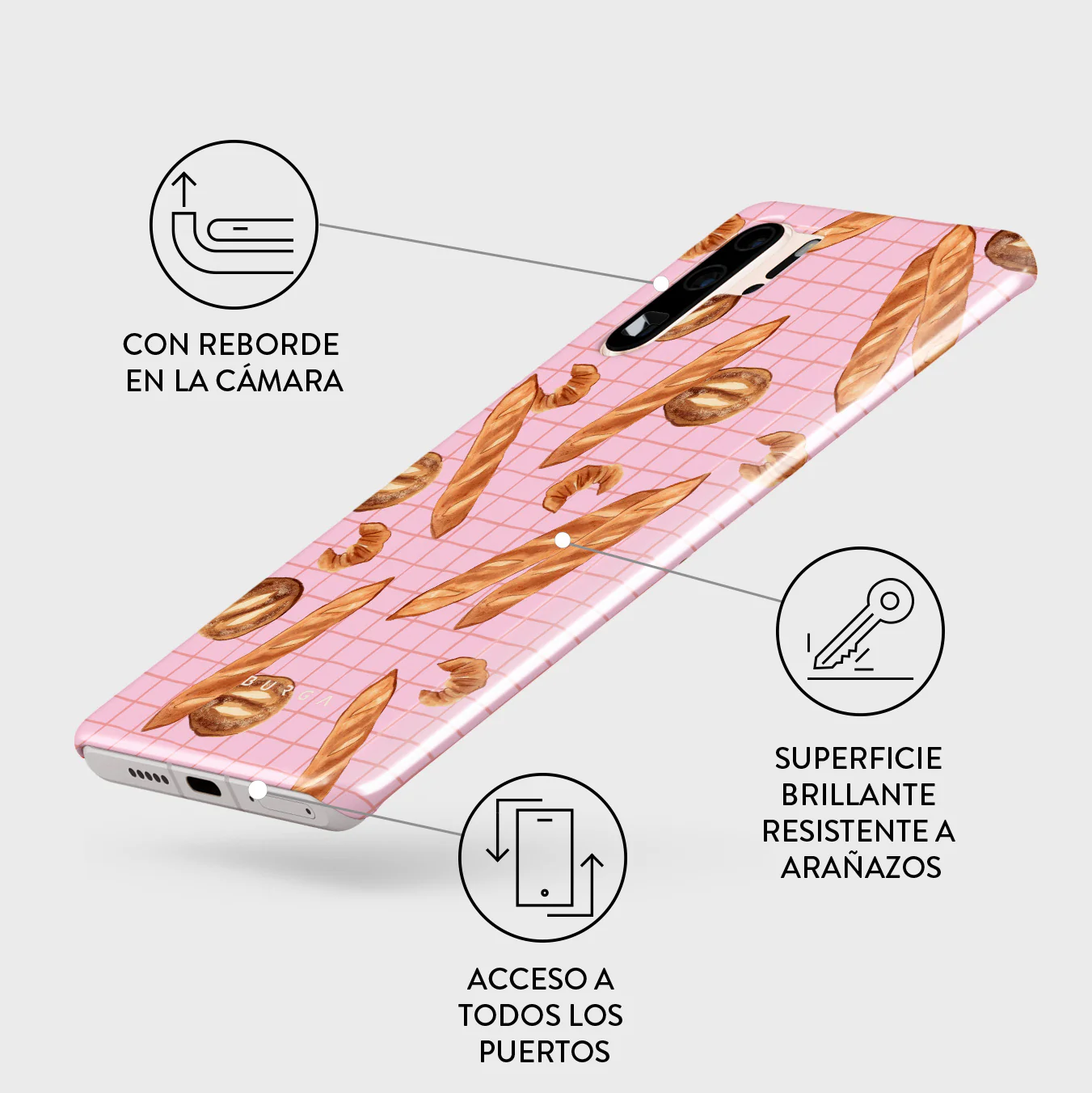 No Crumbs - Huawei P30 Pro Funda - Image 3