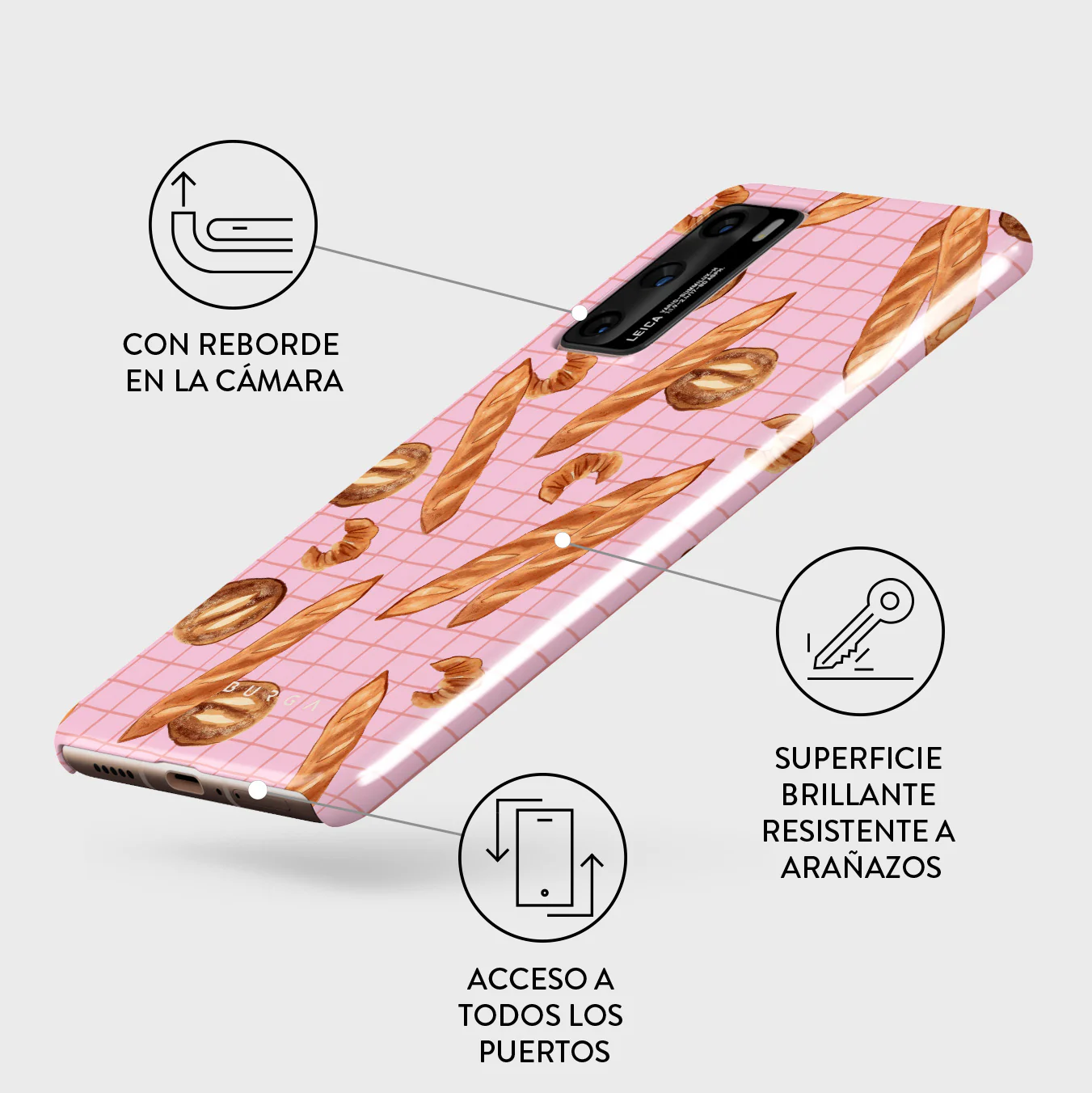 No Crumbs - Huawei P40 Funda - Image 3